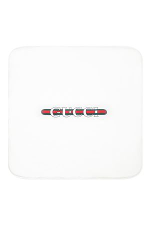 Coperta in cotone bianco GUCCI KIDS | 8125413K1099000